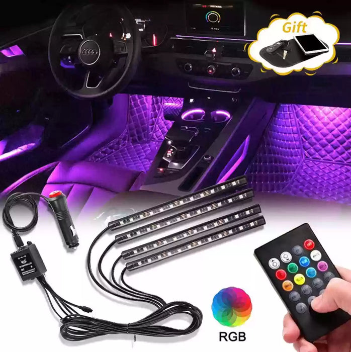 Universal Car&bike RGB Ambient Lights LED 12 colors