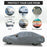Waterproof Bike Top Cover with anti-theft Feature