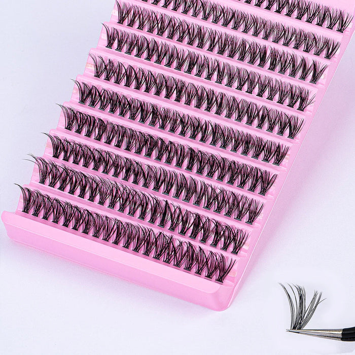 D-Curl Cluster Eyelash Extension Kit 100pcs