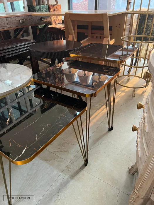 Square Black  table