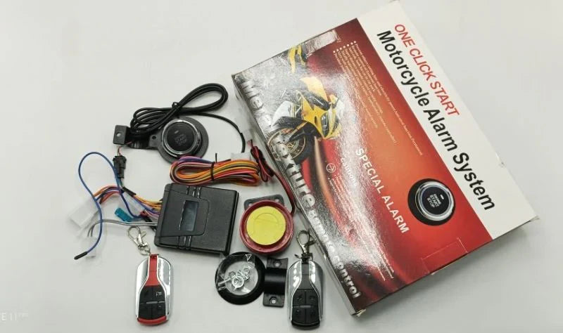 Motorcycle Remote Security Lock Anti Theft Alarm System